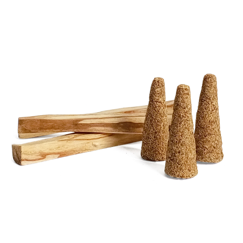Incienso de Palo Santo en Conos — 1.000 Unidades — A Granel