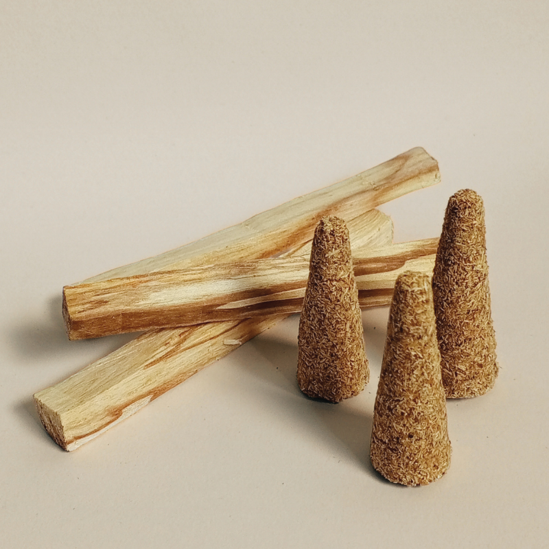 Incienso de Palo Santo en Conos — 1.000 Unidades — A Granel