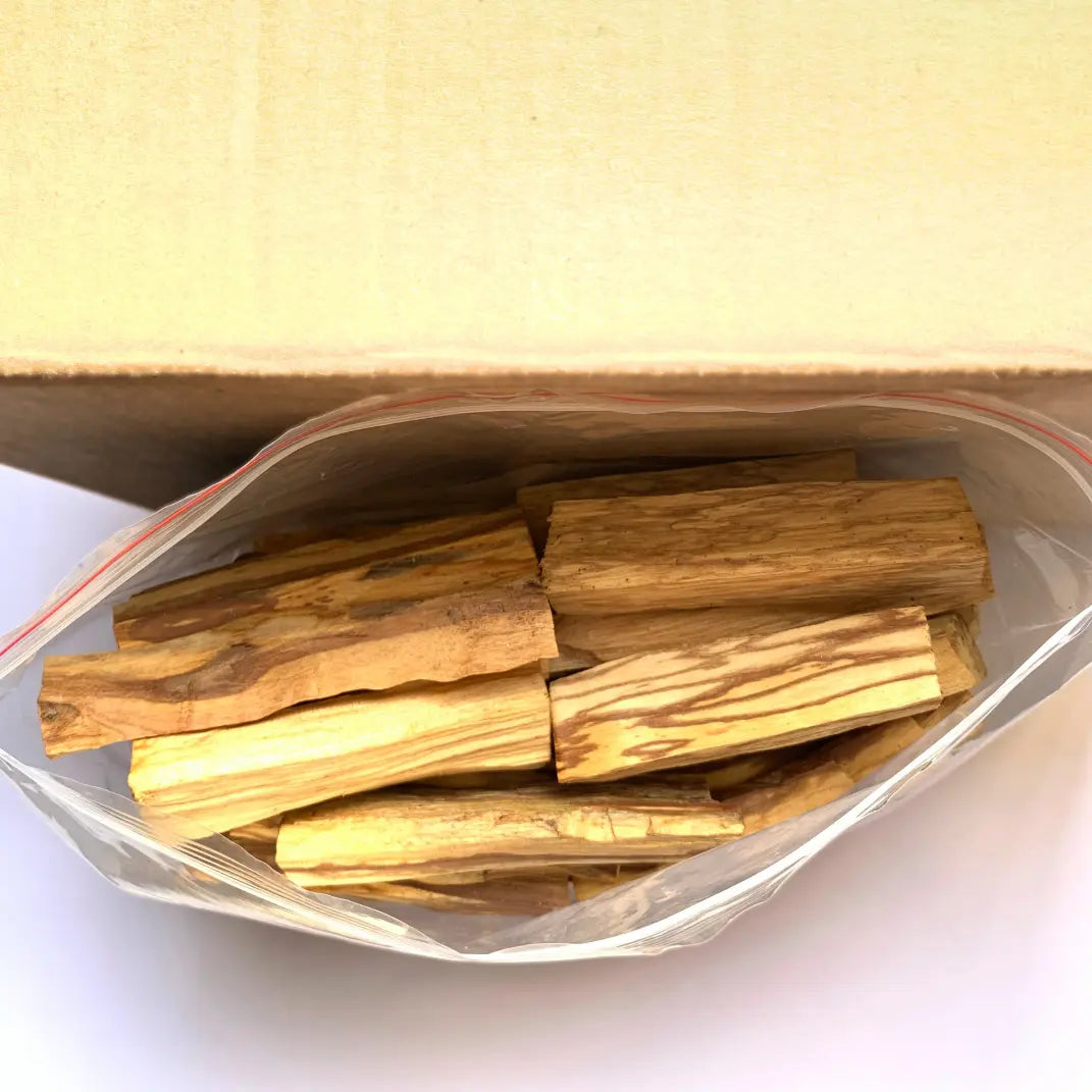 Palo Santo sticks and powder, designed for B2B buyers, spiritual brands and export channels.